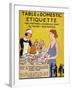 Table and Domestic Etiquette, UK-null-Framed Giclee Print