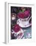 Table and Tableware Decorated with Roses-Elke Borkowski-Framed Premium Photographic Print