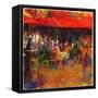 Table at Villefranche-Peter Graham-Framed Stretched Canvas