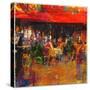 Table at Villefranche-Peter Graham-Stretched Canvas