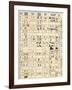 Table Comparing Hieroglyphic and Ancient Alphabet Characters - Chaldaic, Phoenician, and Sumerian-null-Framed Giclee Print