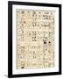 Table Comparing Hieroglyphic and Ancient Alphabet Characters - Chaldaic, Phoenician, and Sumerian-null-Framed Giclee Print