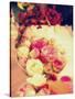 Table Decoration, Rose Blossoms in a Bowl, Vase, Branches-Alaya Gadeh-Stretched Canvas