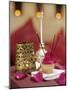 Table Decoration with Incense Sticks-Jean Cazals-Mounted Premium Photographic Print