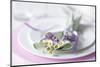 Table Decoration with Wild Flowers-Brigitte Protzel-Mounted Photographic Print