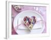 Table Decorations, Wedding, Heart, Blossoms-C. Nidhoff-Lang-Framed Photographic Print