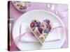 Table Decorations, Wedding, Heart, Blossoms-C. Nidhoff-Lang-Stretched Canvas