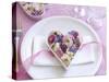 Table Decorations, Wedding, Heart, Blossoms-C. Nidhoff-Lang-Stretched Canvas