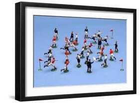 Table Football Game, C.1920S-30S-null-Framed Giclee Print