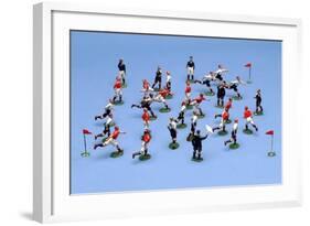 Table Football Game, C.1920S-30S-null-Framed Giclee Print