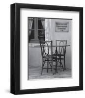 Table for Two-null-Framed Art Print