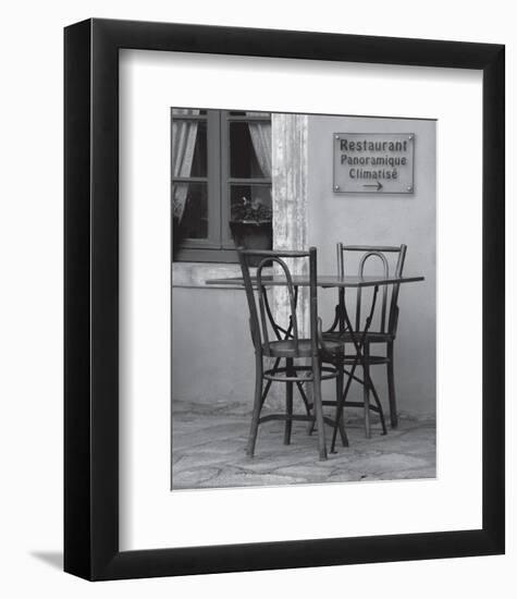 Table for Two-null-Framed Art Print