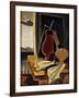 Table in Front of a Balcony; Table Devant Le Balcon, 1926-Louis Marcoussis-Framed Giclee Print