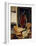 Table in Front of a Balcony; Table Devant Le Balcon, 1926-Louis Marcoussis-Framed Giclee Print