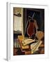 Table in Front of a Balcony; Table Devant Le Balcon, 1926-Louis Marcoussis-Framed Giclee Print