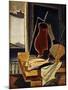 Table in Front of a Balcony; Table Devant Le Balcon, 1926-Louis Marcoussis-Mounted Giclee Print