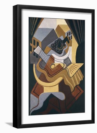 Table in Front of Window-Juan Gris-Framed Giclee Print