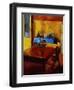 Table in Sorrento-Pam Ingalls-Framed Giclee Print