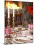 Table Laid for Christmas with Candles-Alena Hrbkova-Mounted Photographic Print