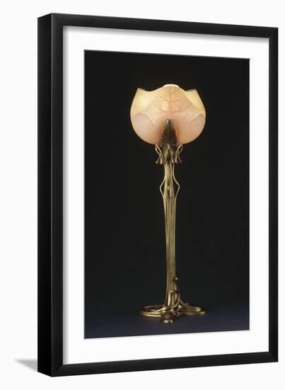 Table Lamp "Waterlily" Model Created Circa 1902-1904-Louis Majorelle-Framed Premium Giclee Print