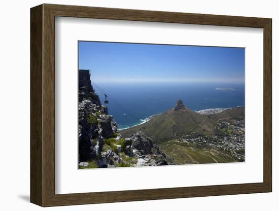 Table Mountain Aerial Cableway, Cape Town, South Africa-David Wall-Framed Photographic Print