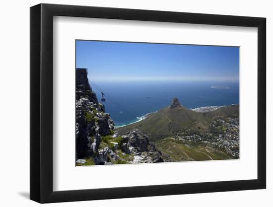 Table Mountain Aerial Cableway, Cape Town, South Africa-David Wall-Framed Photographic Print