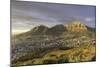 Table Mountain at dawn, Cape Town, Western Cape, South Africa, Africa-Ian Trower-Mounted Photographic Print