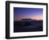 Table Mountain at Dusk, Cape Town, South Africa, Africa-Groenendijk Peter-Framed Photographic Print