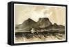 Table Mountain, Cape of Good Hope, South Africa, 1883-null-Framed Stretched Canvas