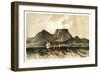 Table Mountain, Cape of Good Hope, South Africa, 1883-null-Framed Giclee Print