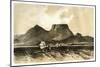 Table Mountain, Cape of Good Hope, South Africa, 1883-null-Mounted Giclee Print