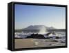Table Mountain, Cape, South Africa, Africa-I Vanderharst-Framed Stretched Canvas
