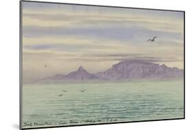 Table Mountain, Cape Town, 4 Oct, 1901-Edward Adrian Wilson-Mounted Giclee Print