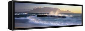 Table Mountain, Cape Town, South Africa-Peter Adams-Framed Stretched Canvas