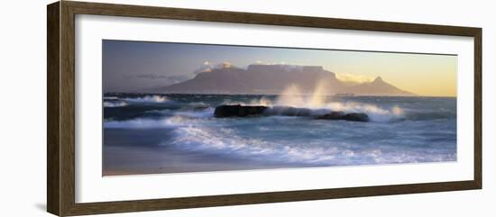 Table Mountain, Cape Town, South Africa-Peter Adams-Framed Photographic Print