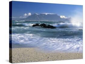 Table Mountain, Cape Town, South Africa-Peter Adams-Stretched Canvas