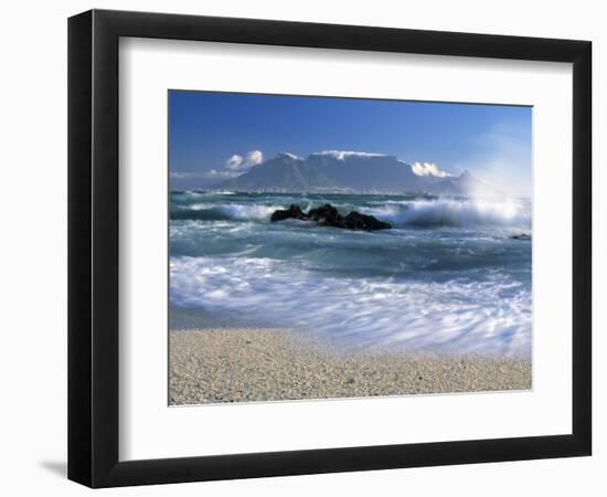 Table Mountain, Cape Town, South Africa-Peter Adams-Framed Photographic Print