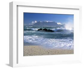 Table Mountain, Cape Town, South Africa-Peter Adams-Framed Photographic Print