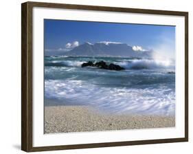 Table Mountain, Cape Town, South Africa-Peter Adams-Framed Photographic Print