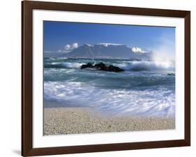 Table Mountain, Cape Town, South Africa-Peter Adams-Framed Photographic Print