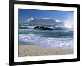 Table Mountain, Cape Town, South Africa-Peter Adams-Framed Photographic Print