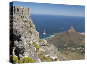 Table Mountain National Park Cableway Aerial Tram and Station, Cape Town, South Africa-Cindy Miller Hopkins-Stretched Canvas