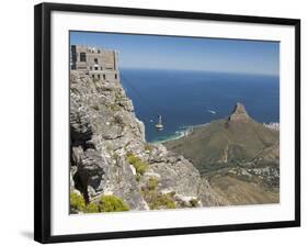 Table Mountain National Park Cableway Aerial Tram and Station, Cape Town, South Africa-Cindy Miller Hopkins-Framed Photographic Print