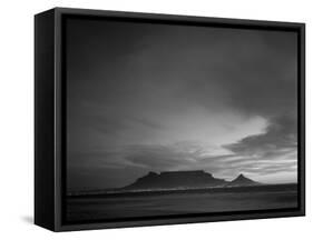 Table Mountain, Sunset, Cape Town, South Africa-Steve Vidler-Framed Stretched Canvas