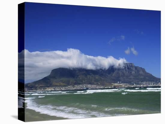 Table Mountain Viewed from Bloubergstrand, Cape Town, South Africa-Fraser Hall-Stretched Canvas