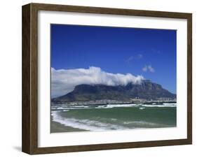 Table Mountain Viewed from Bloubergstrand, Cape Town, South Africa-Fraser Hall-Framed Photographic Print