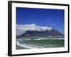 Table Mountain Viewed from Bloubergstrand, Cape Town, South Africa-Fraser Hall-Framed Photographic Print