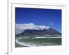 Table Mountain Viewed from Bloubergstrand, Cape Town, South Africa-Fraser Hall-Framed Photographic Print