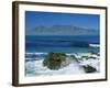 Table Mountain Viewed from Robben Island, Cape Town, South Africa-Amanda Hall-Framed Photographic Print