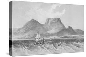 Table Mountan - Cape of Good Hope, c1880-null-Stretched Canvas